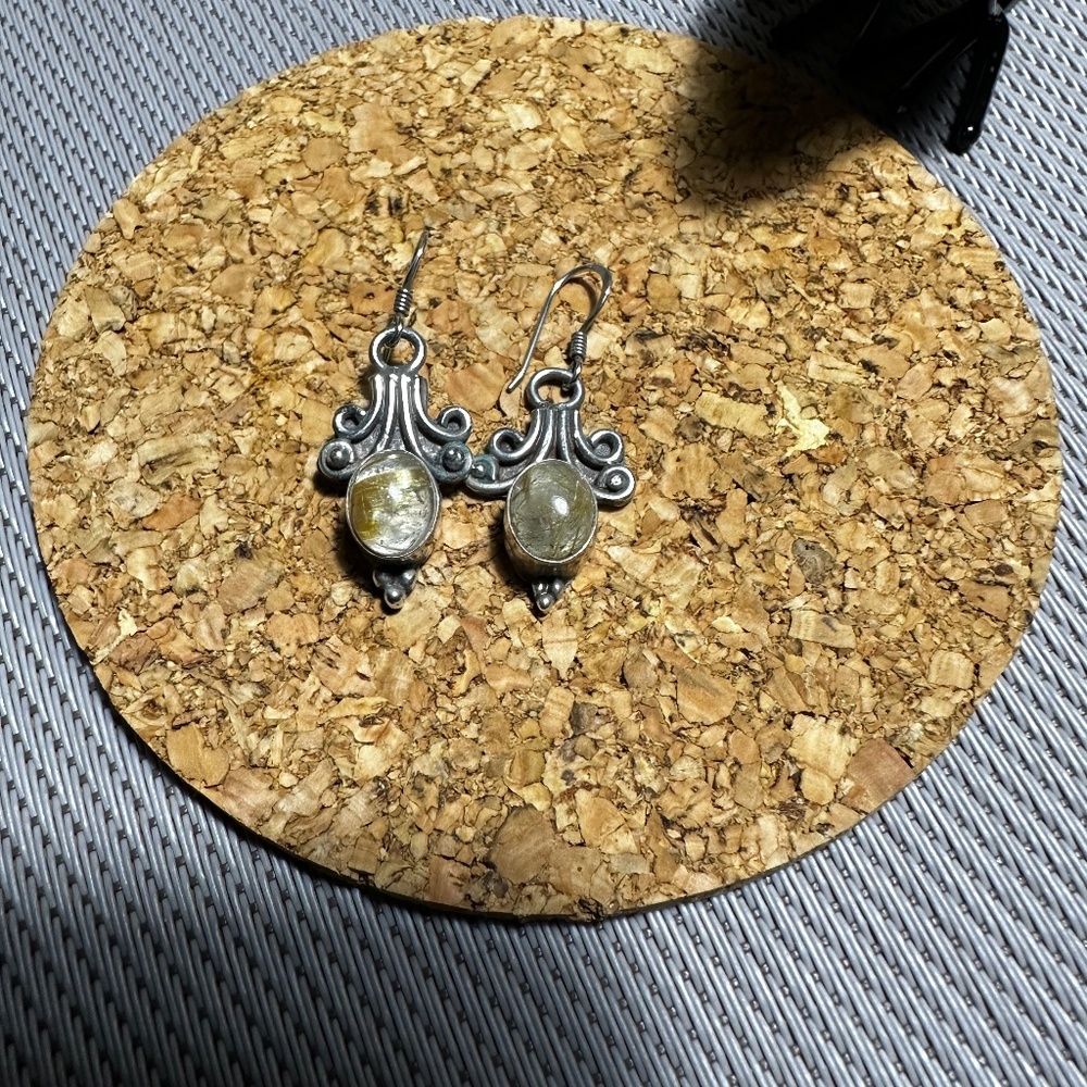Sterling silver earrings